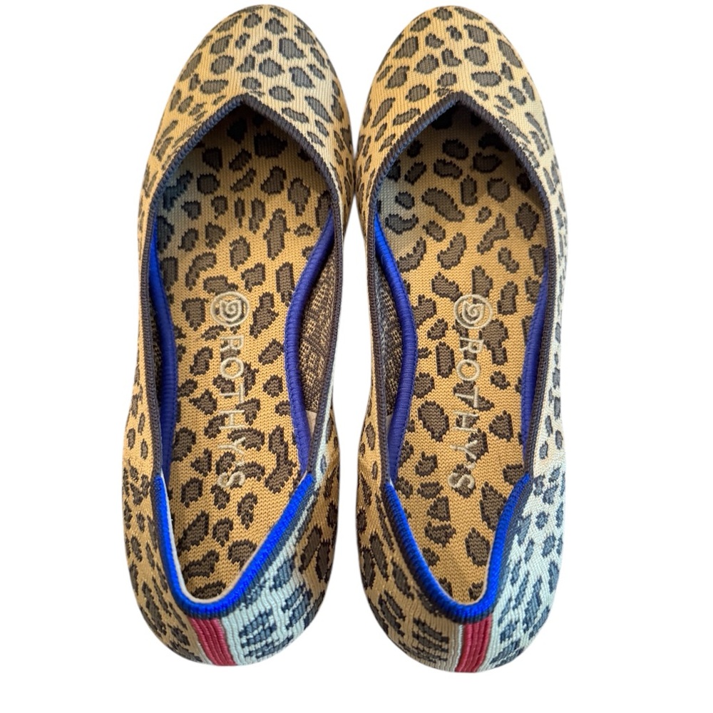 Rothy's Wild Leopard Print Flats